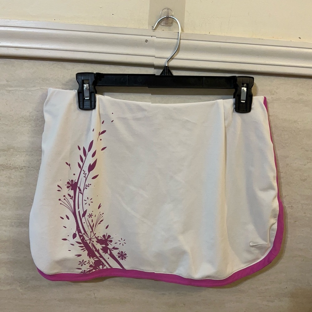Vintage Nike Dri-FIT Skort Pink Floral Graphics